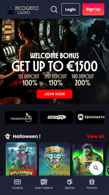 Incognito Casino Mobile Game Developers
