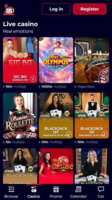 Intellectbet Casino Mobile Live Dealer