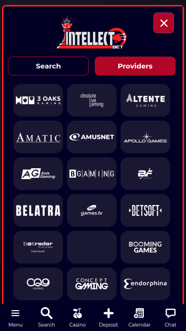 Développeurs de jeux mobiles de casino Intellectbet