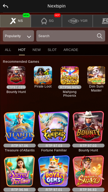 Jeux de casino IVIP9 sur mobile