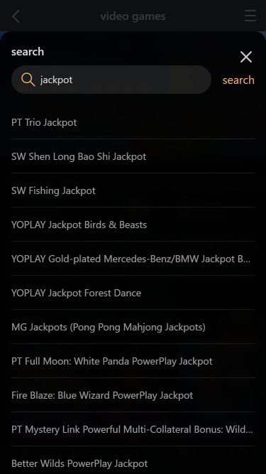 Jackpot mobile du casino J9