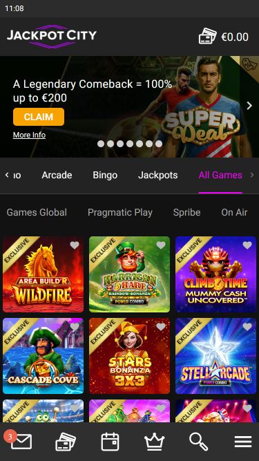 Разработчики мобильных игр для казино Jackpot City