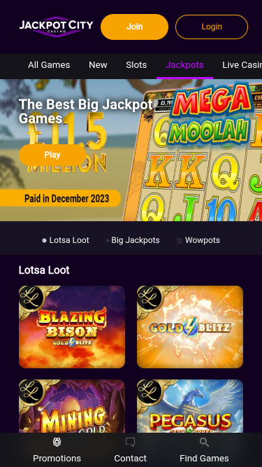 Jackpot City Casino Jackpot Mobile