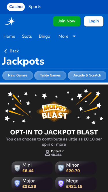 Jackpotjoy Casino Jackpot Mobile