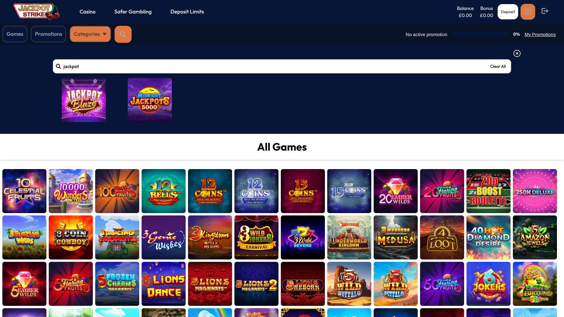 Jackpotstrike Casino Jackpot Bureau