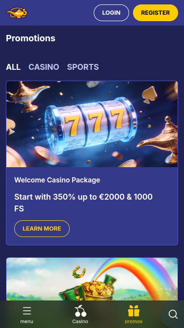 Promozioni per dispositivi mobili del casinò JasminSlots