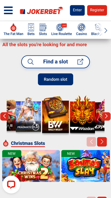 Jeux de casino Jokerbet sur mobile