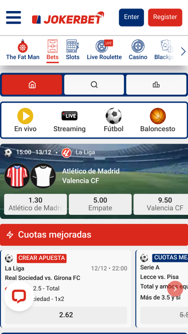 Jokerbet Casino Sports Mobile