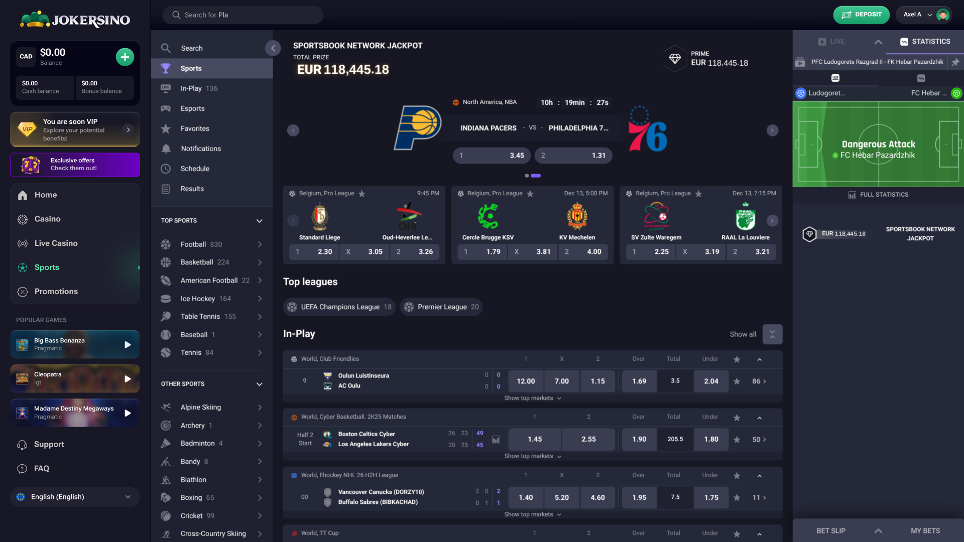 Jokersino Sports Bureau