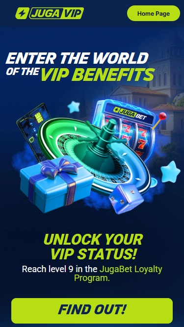 Мобильная VIP-программа казино Jugabet