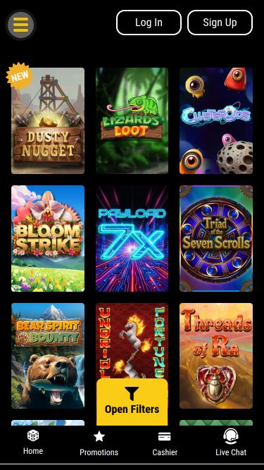 Juegos móviles del casino Jupiter Club
