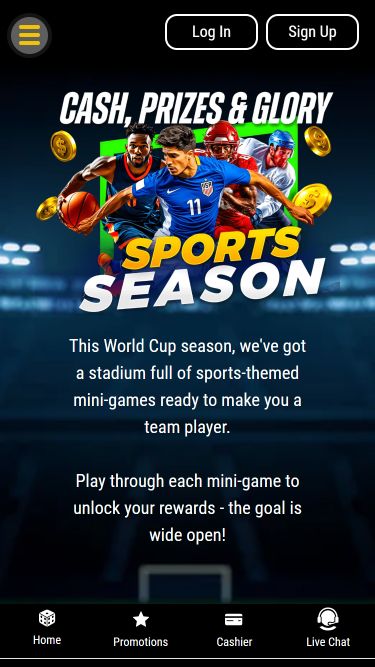 Temporada de deportes móviles del Casino Jupiter Club
