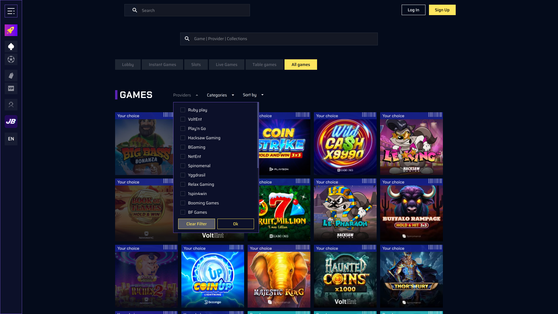 JustBit Casino Desktop Game Developers