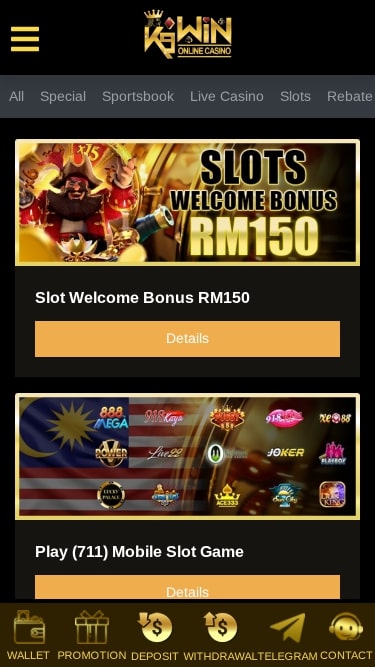 Promotions du Casino K9Win Mobile