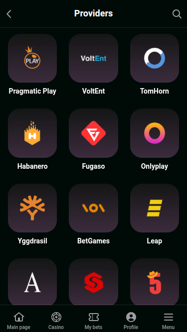 Captura de pantalla de los desarrolladores de juegos de Kheli Bet para dispositivos móviles