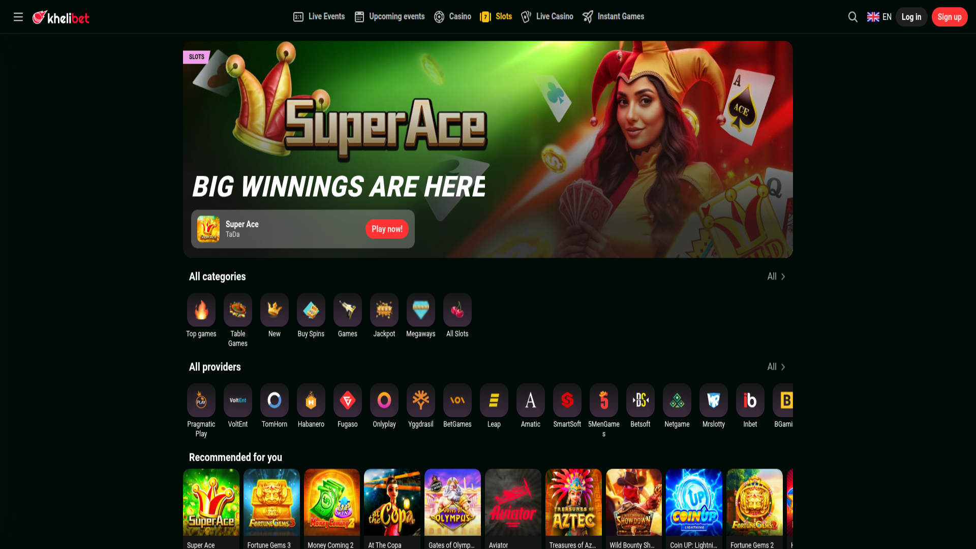 Captura de pantalla del juego Kheli Bet para escritorio