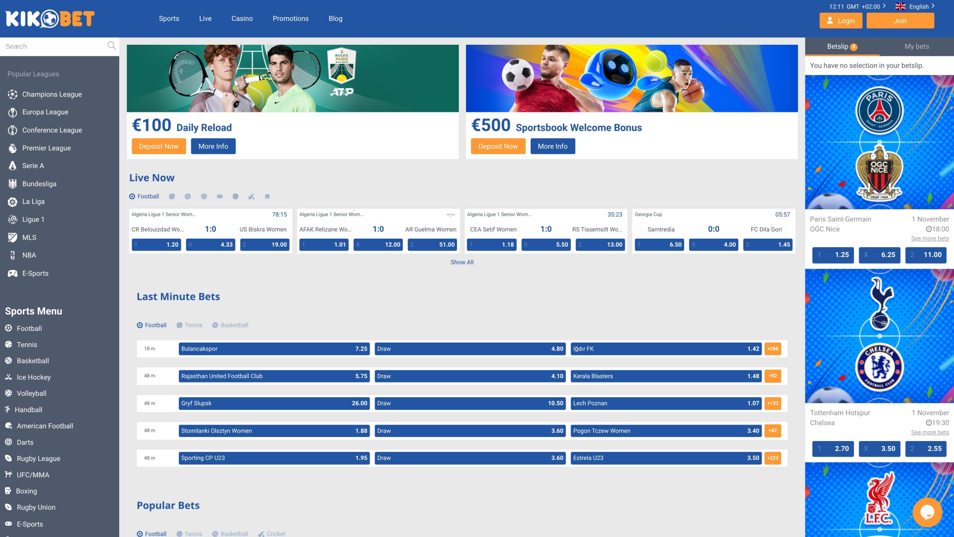 Sports du Kikobet Casino Bureau