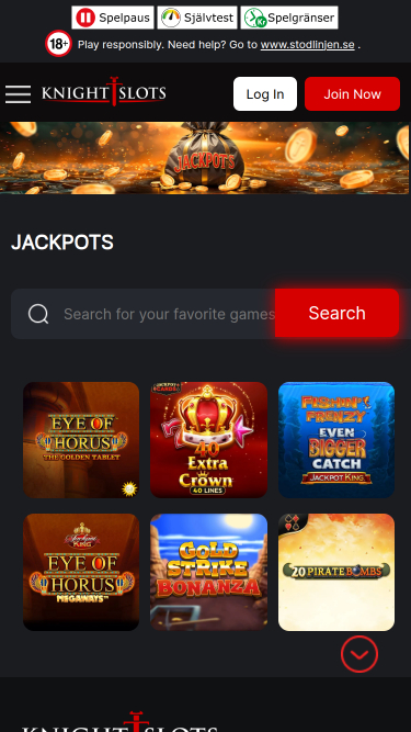 Jackpot mobile Knightslots