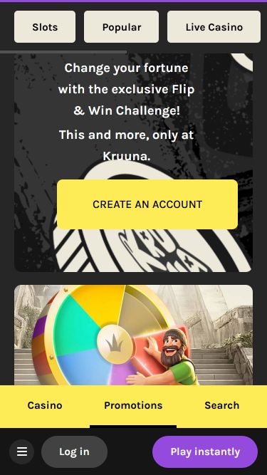 Promotions mobiles de Crown Casino