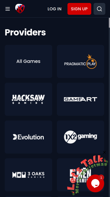 Sviluppatori di giochi per dispositivi mobili Kryptosino Casino