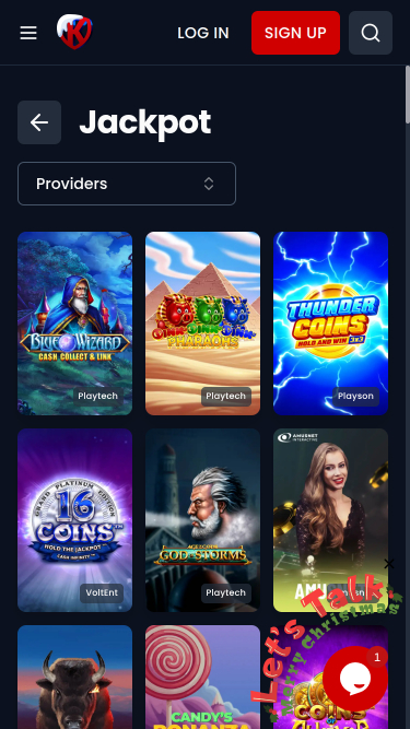 Jackpot mobile del casinò Kryptosino