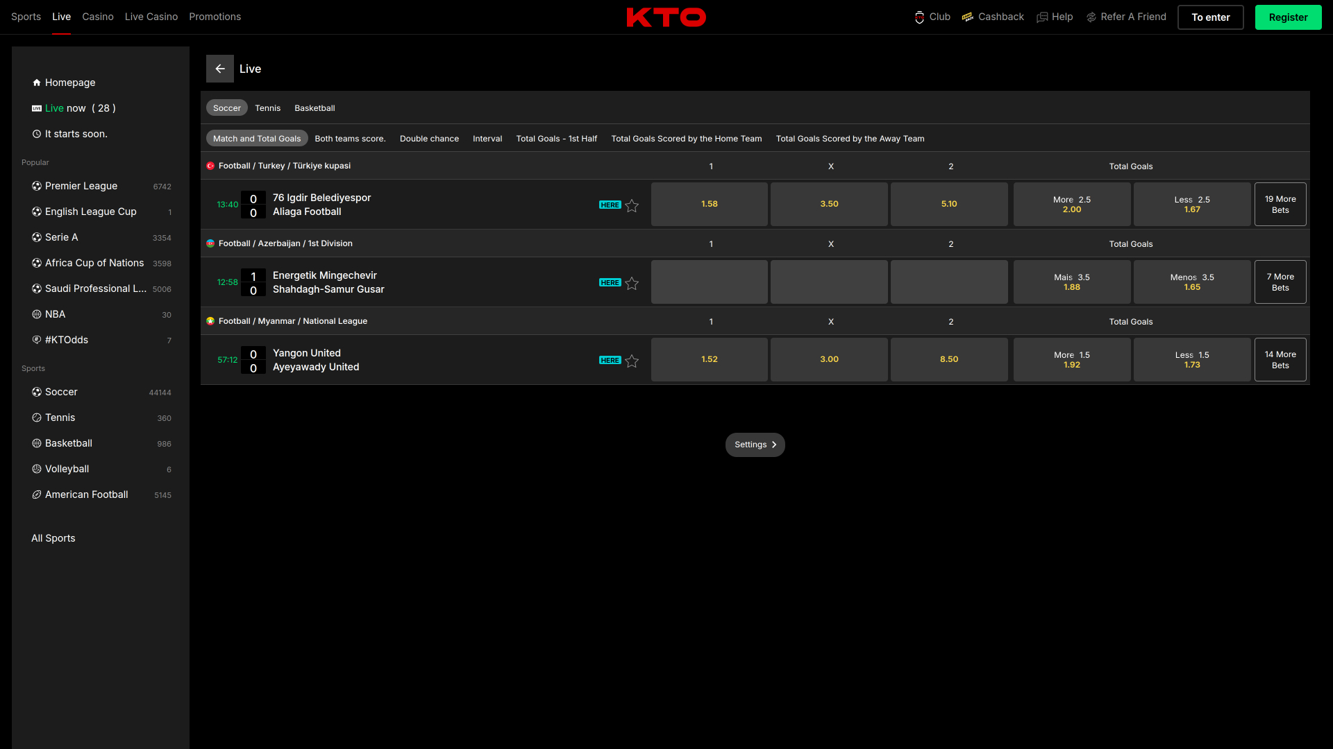 Qui Casino Desktop Sports