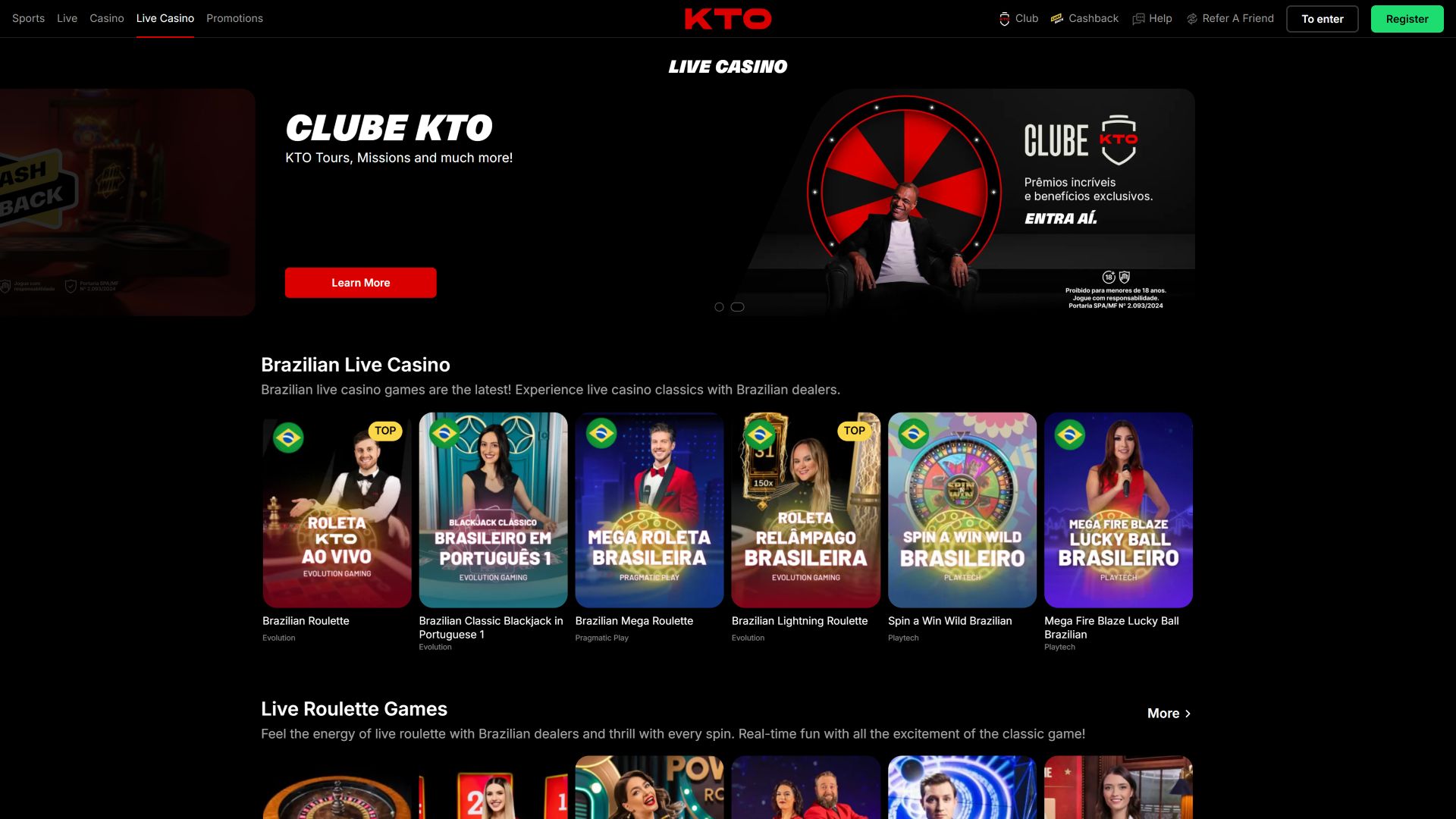 Kto Casino Настольная версия Живой Дилер