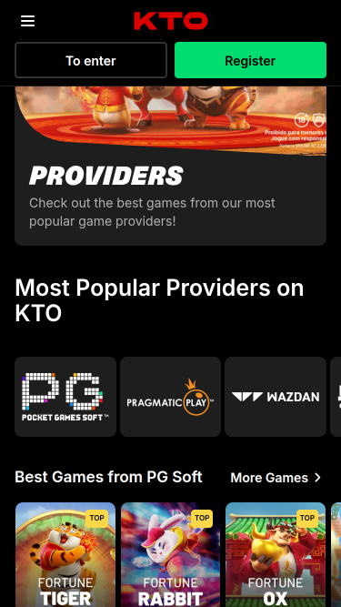 Développeurs de jeux mobiles Kto Casino