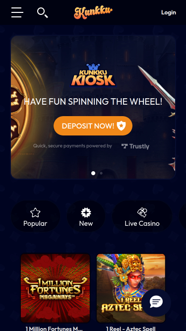 King Casino Desktop-Spiele