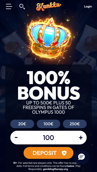 King Casino Desktop-Startseite