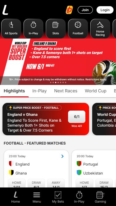 Ladbrokes Casino Mobile Sports