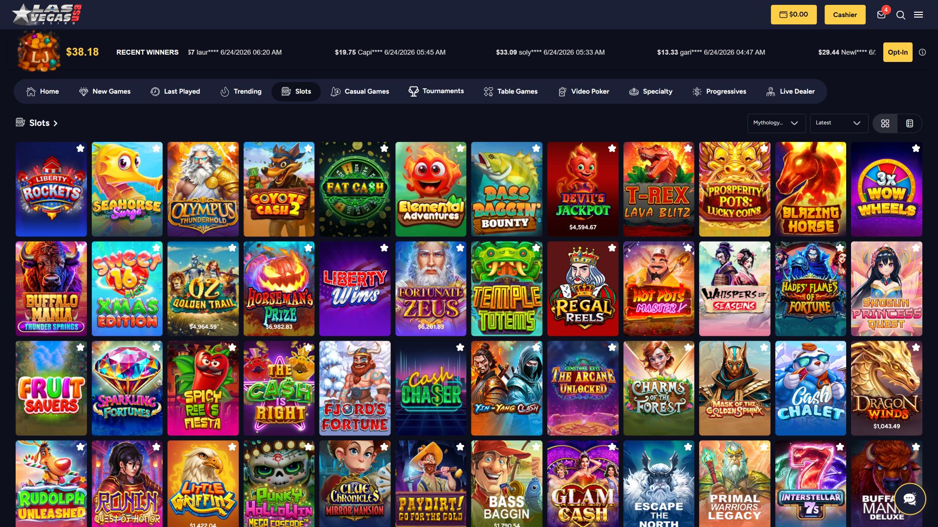 Las Vegas USA Desktop Games