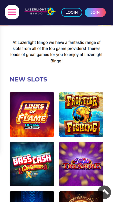 Juegos móviles de casino Lazerlight Bingo