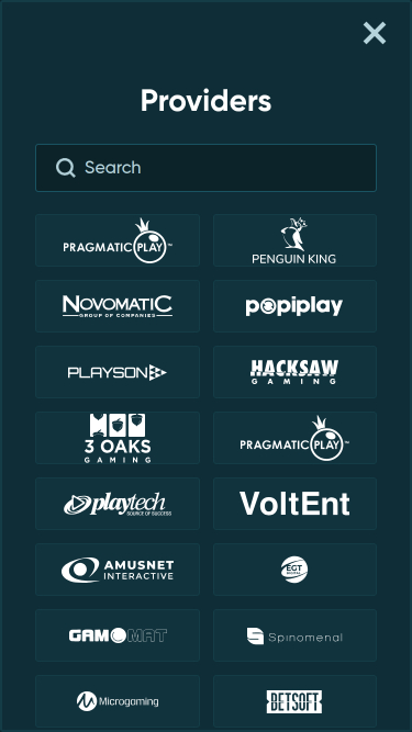 Desarrolladores de juegos móviles de Legend Play Casino