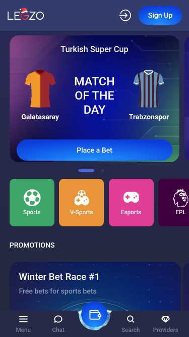 Legzo Casino Mobile Sports