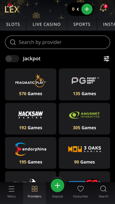 Développeurs du jeu mobile Lex Casino