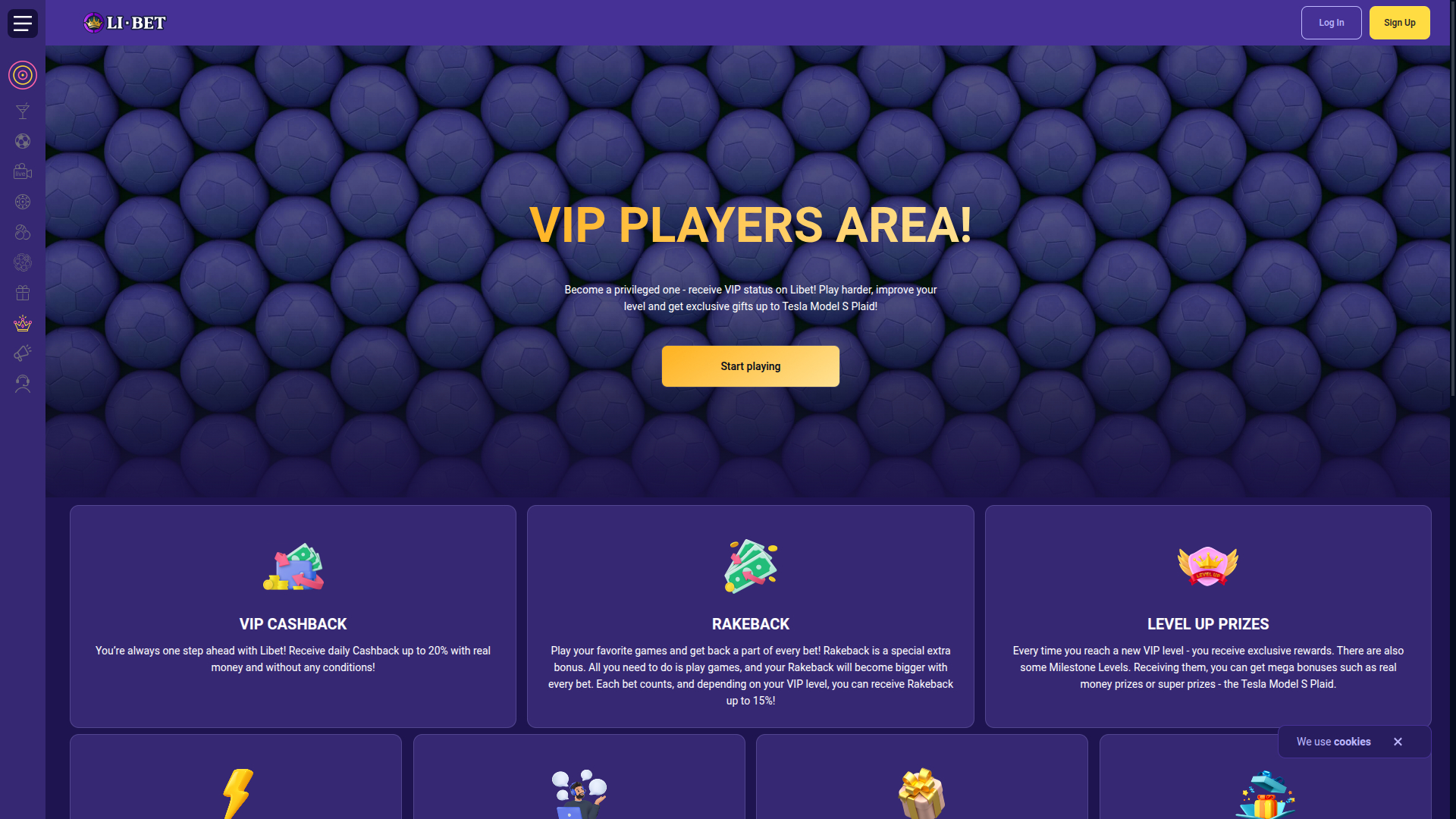 Li Bet Casino Desktop VIP Program