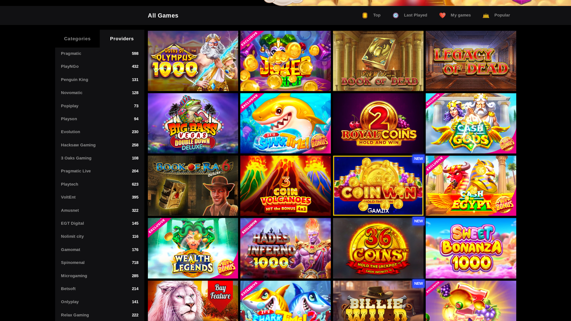 Librabet Casino Desktop-Spieleentwickler
