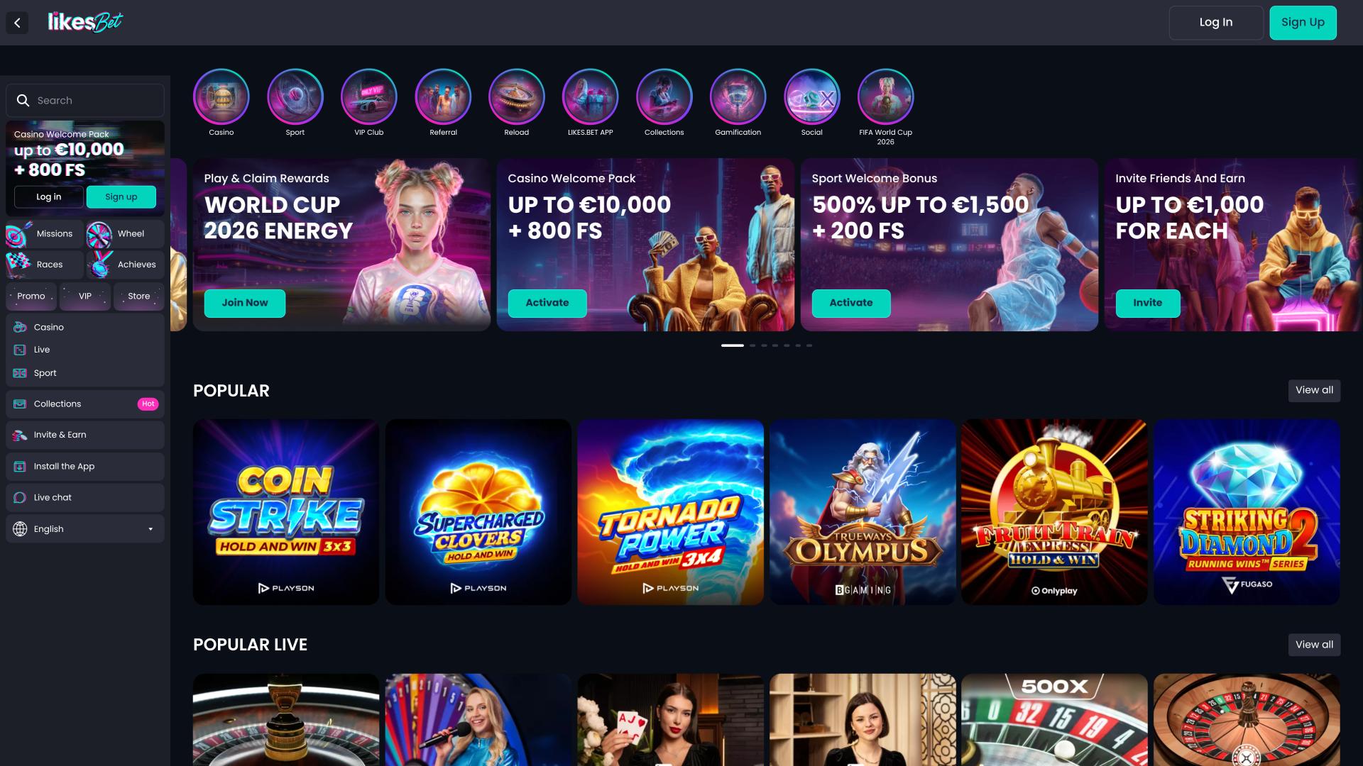 Mi piace. Pagina iniziale del casinò Bet