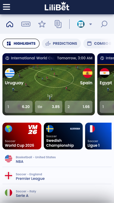Lilibet Casino Sports Mobiles