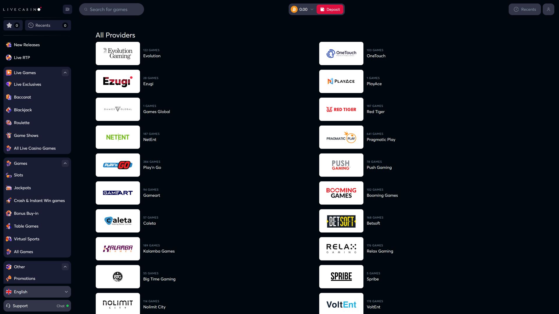 Разработчики настольных игр LiveCasino