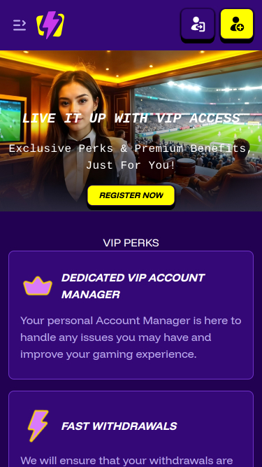 Programme VIP du casino LiveWinz