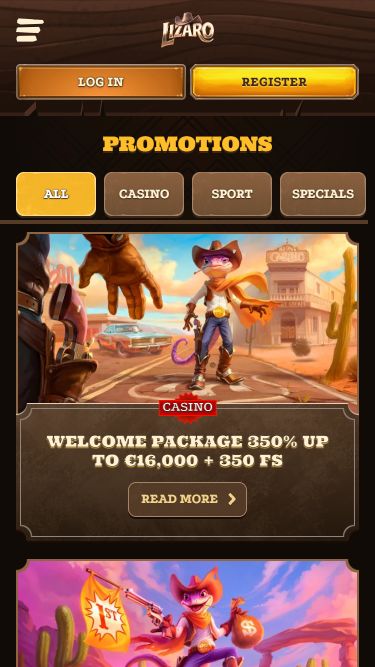 Lizaro Casino Mobile Promotions