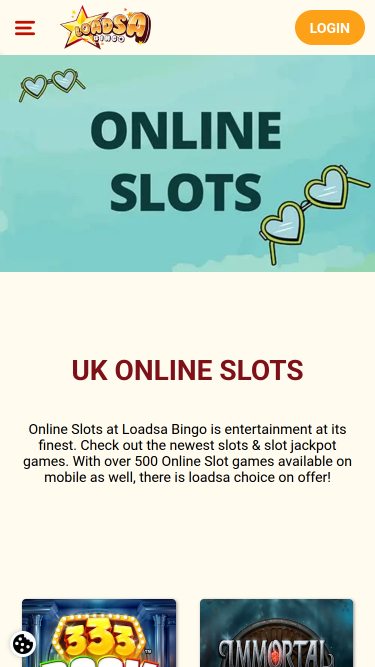 Loadsa Bingo Casino Giochi per Desktop