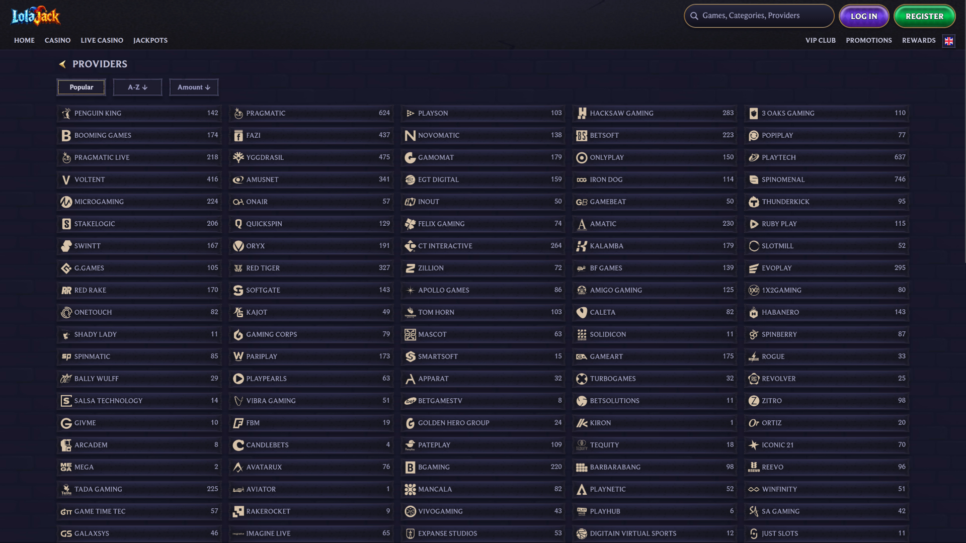 LolaJack, sviluppatori di giochi da casinò