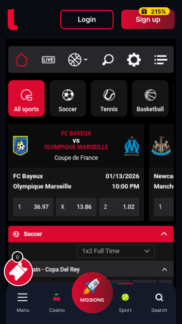 Lollybet Casino Mobile Sports