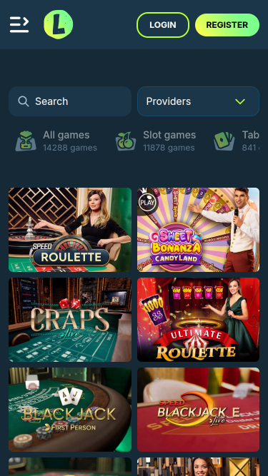 Croupier en direct du casino Lolo