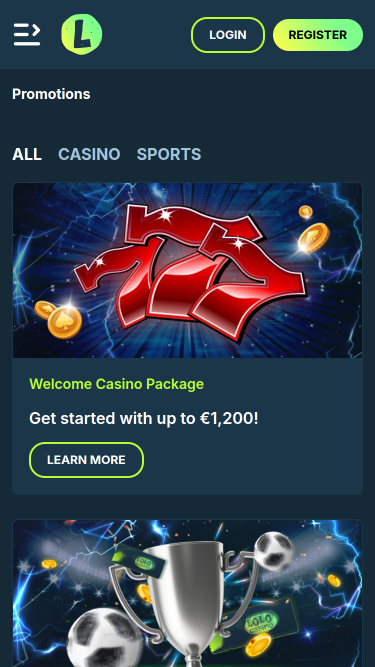 Promotions du casino Lolo