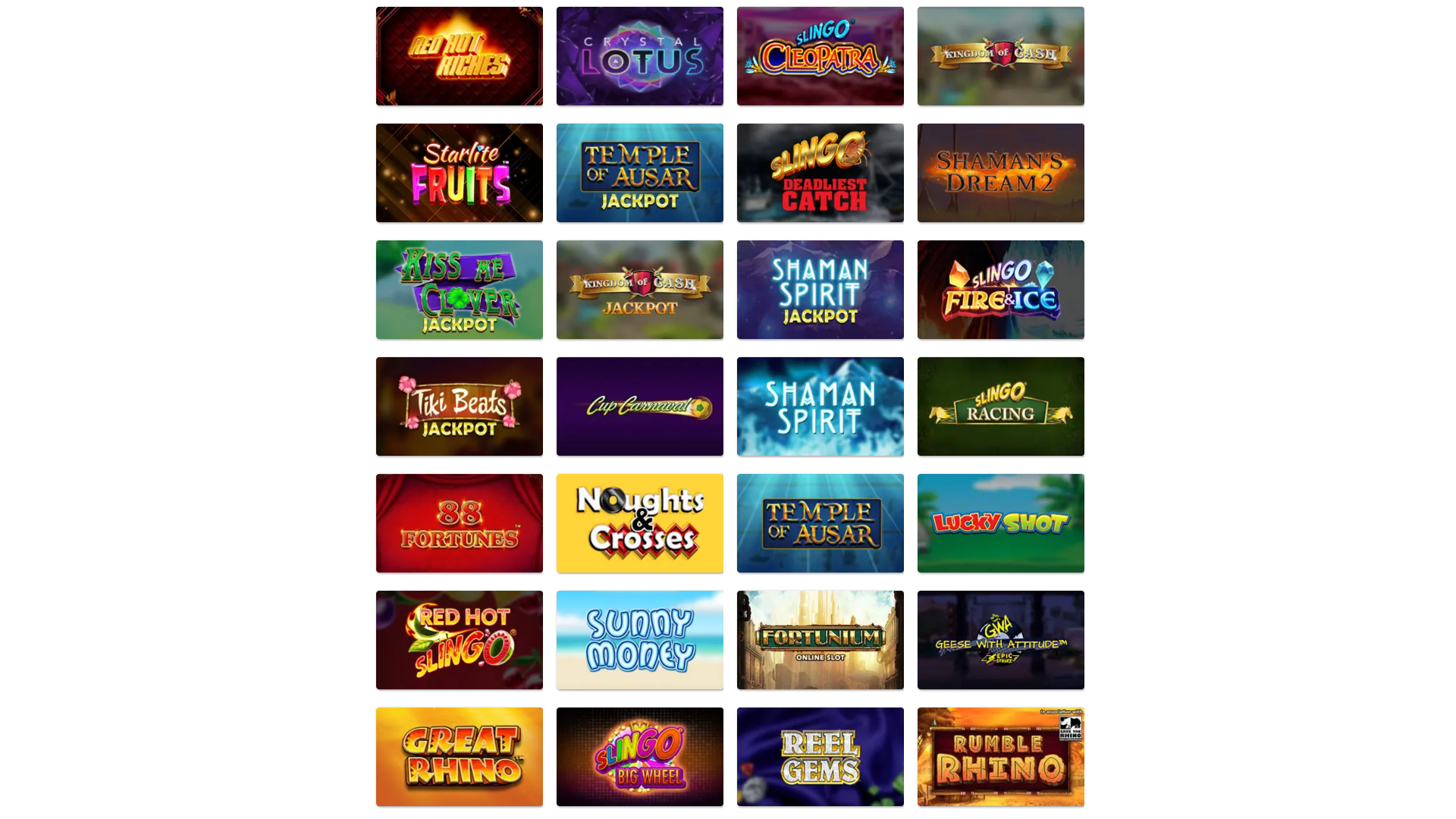 Loony Bingo Casino Desktop Jackpot