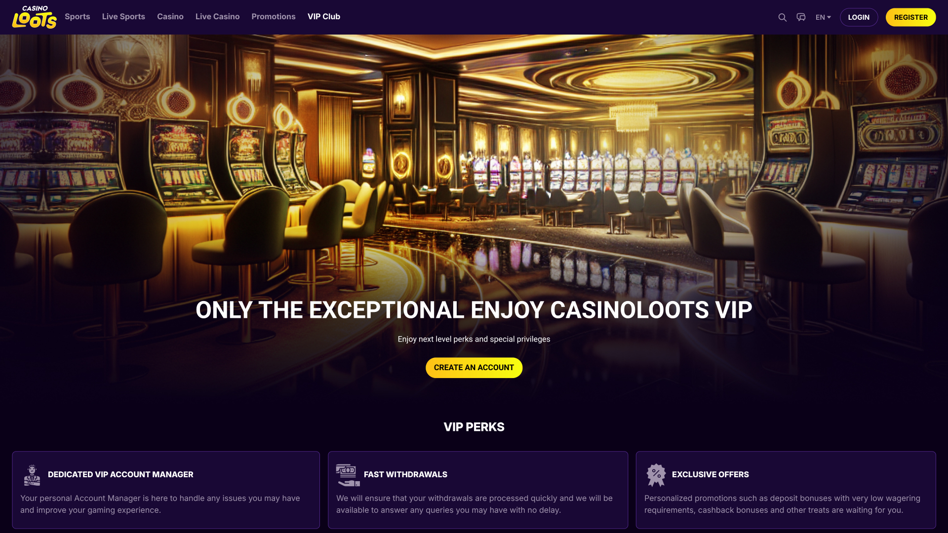 Programma VIP Casino Loots